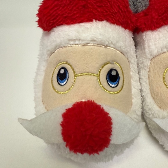 Red, White and Grey Santa Slipper - Picture 5 of 5